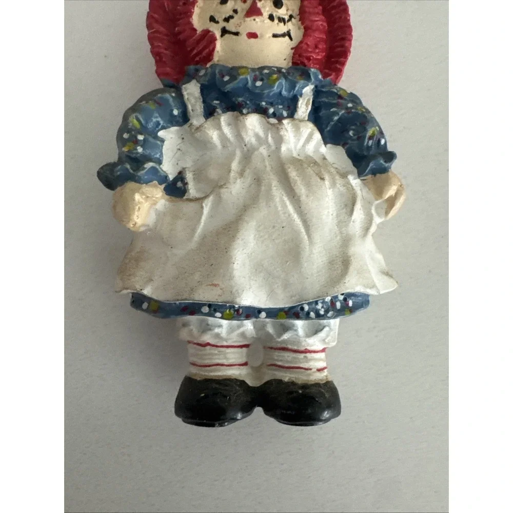 Vintage Raggedy Ann Doll Character Fridge Magnet 3